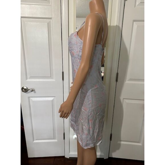 Vintage DKNY Floral Slip Dress Size 6 - Picture 4 of 9